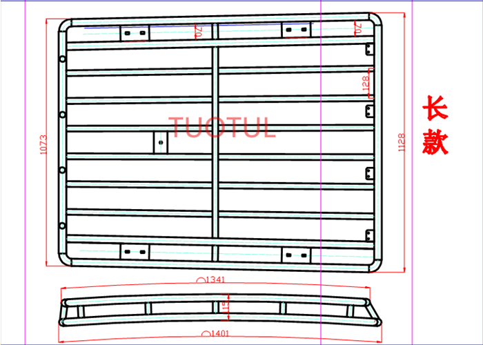 2010-2017 Jeep Jeep Hướng dẫn sử dụng đặc biệt xe mái khung hành lý vào các thiết bị tự lái xe