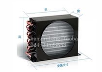 korvin li FNA0 6-2 3 2*4 with box-type air-cooled condenser heat 600W heat exchanger 2 3M