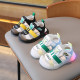 Light up boy baby shoes Baotou sandals summer boys non-slip soft bottom baby toddler sandals beach shoes 0-1 years old 3