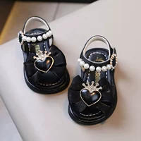 Черный LX-013 Love Sandals