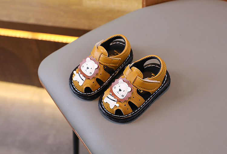 Soft Bottom Non Slip 0-1 1 2 Years Old Girl Ringing Sandals — 10