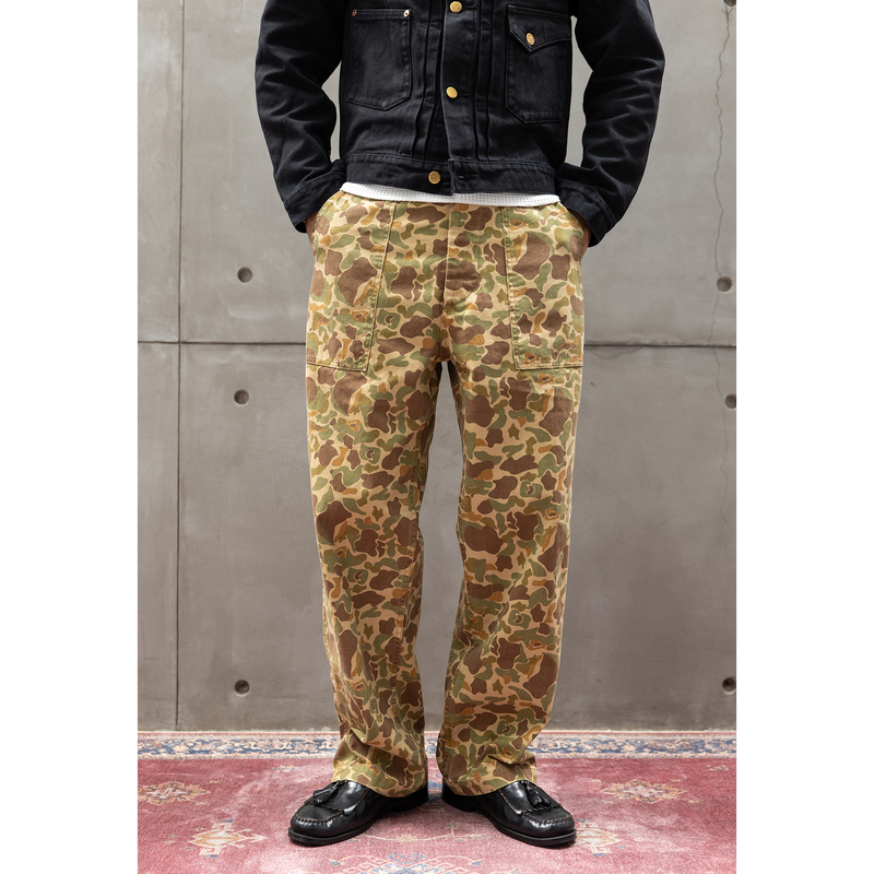 Currahee Men's Fashionable Duck Hunting Camouflage Og107 Fishbone Pattern Loose Straight Pants 260810 Currahee Men's Fashionable Duck Hunting Camouflage Og107 Fishbone Pattern Loose Straight Pants 260810