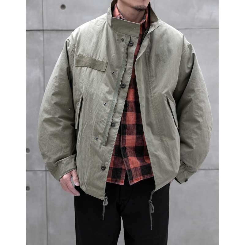 Currahee Men's Fashion Retro Two-Piece Jacket M65 Parka Short Parka Coat