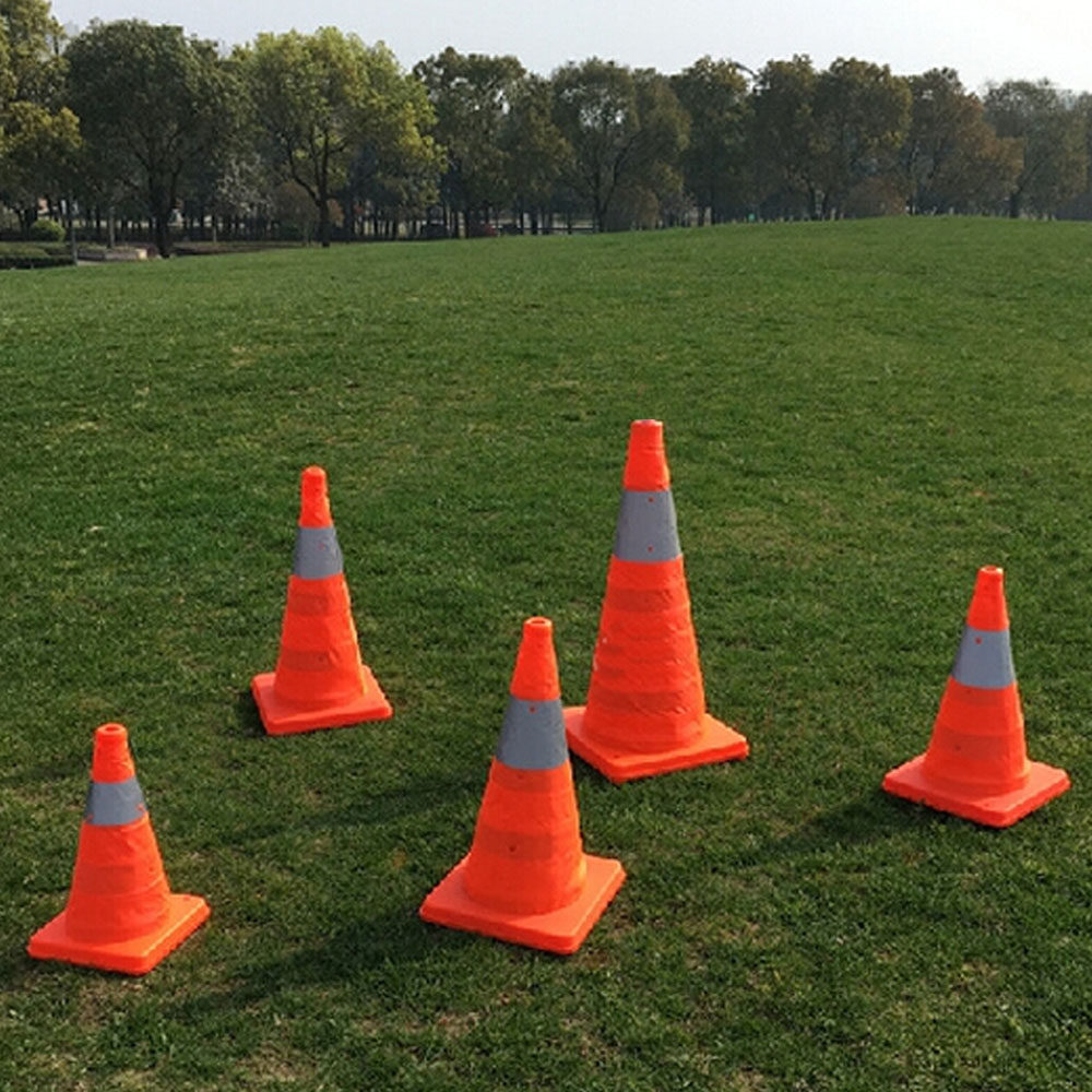 Folding Collapsible Cone Highway Traffic Multi Purpose Reflective
