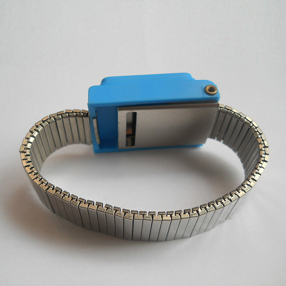 Anti Static Adjustable Wrist Strap Ground Metal Bracelet Metal Anti