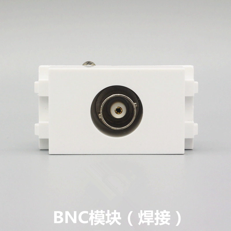 Type 128 BNC module Welding BNC socket panel BNC connector Q9 module socket panel ground plug SDI module