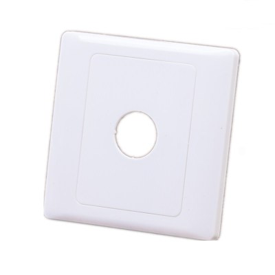 86 type blank with TV threading hole hollow panel round hole outlet drilling drilling drilling panel 20mm wall plug
