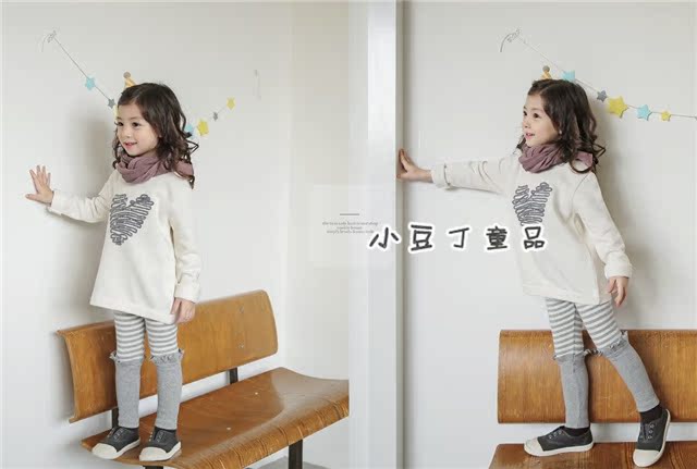 Pantalon fille guêtres - Ref 2061814 Image 6