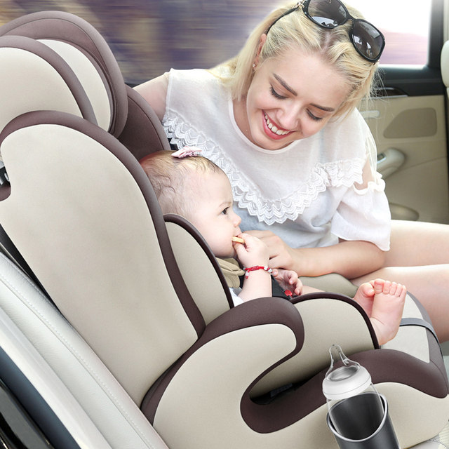 Child safety seat car simple baby baby can lie in the car for newborns 0-2-3-4-12 years old universal