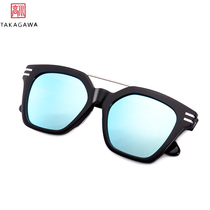 Japan Takagawa sunglasses Polarized mirror reflective color film 11013(can be equipped with myopia sunglasses)