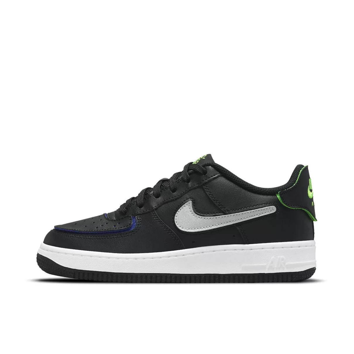 Кроссовки Nike Air Force 1 AF1 Air Force No. 1 Rainbow Hook женские низкие.Board обувь CT1414-101