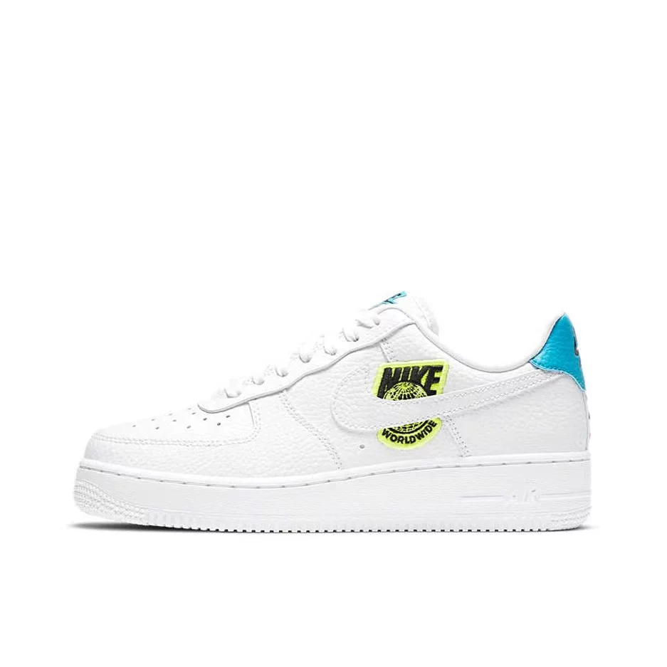 Кроссовки Nike Air Force 1 AF1 Air Force No. 1 Rainbow Hook женские низкие.Board обувь CT1414-101