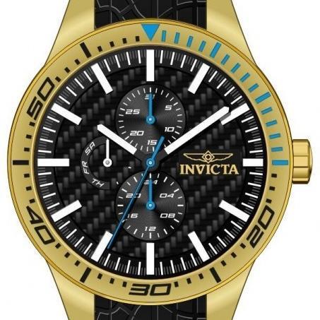 Invicta Racing Quartz Black Dial Men's Watch 48874