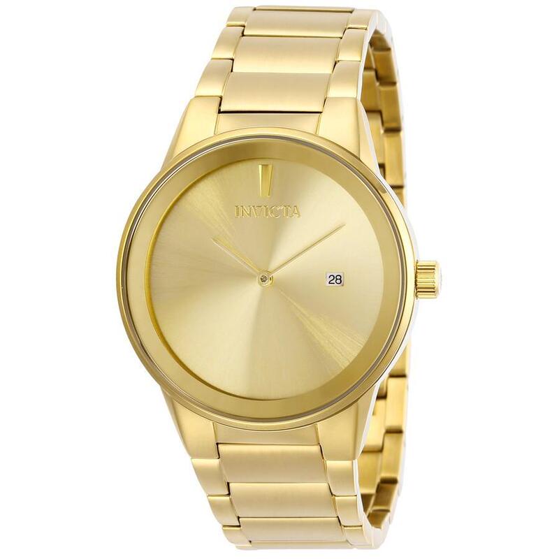 Invicta Specialty Quartz Gold Dial Yellow Men's Watch 29471