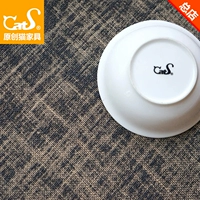 CatS Mèo placemat Ngủ Mat Chơi Mat Burlap Bọt Pad - Cat / Dog hàng ngày Neccessities 	bát ăn cho chó lớn	