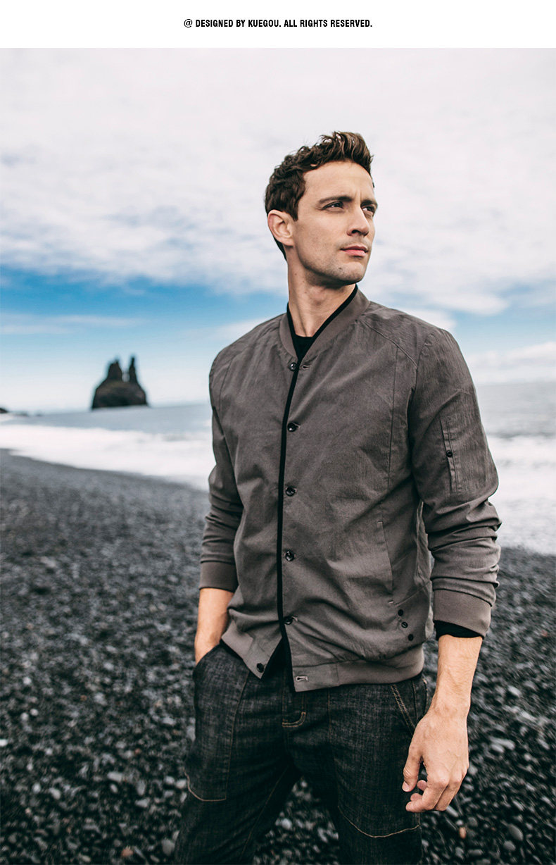 Blouson homme KUEGOU    manches longues - Ref 3119028 Image 8