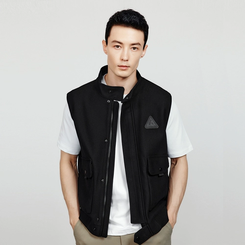 Прохладная одежда по магазинам, новая перекрестная пиджак для жилета для осени и зимы, мужские модные и персонализированные топы, модные 0673