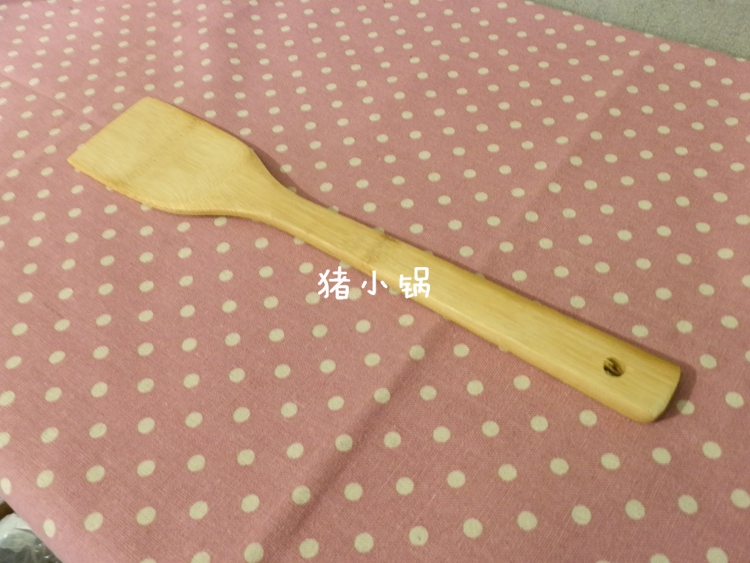 Xẻng nhỏ 30cm Xẻng tre Xẻng tre xanh nấu ăn cho chảo chiên chảo phẳng chống dính bếp. - Phòng bếp chảo từ