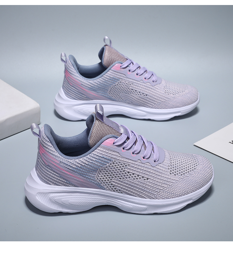 Dad women, cushioned rebound sports men, breathable and non slip running shoes for women_voghion.com