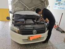 New Sang Jetta coach car manual transmission to automatic transmission clutch Robot Intelligent Control Shift 7 years old shop