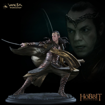 weta Lord of the Rings Elrond sword statue Hobbit Elf King Elon hand-made Lord of the Rings peripheral ornaments