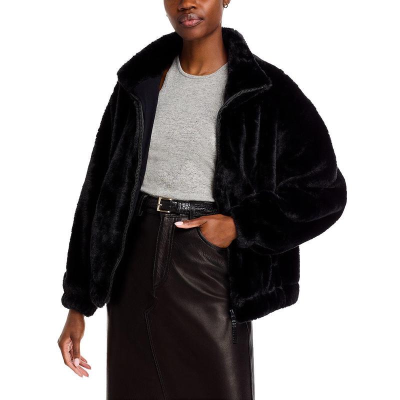 Overseas Purchasing Ugg Women's Outdoor Casual Clothing, Warm and Windproof, Stand-Up Collar, Long-Sleeved Outdoor Camping Faux Fur Jacket Overseas Purchasing Ugg Women's Outdoor Casual Clothing, Warm and Windproof, Stand-Up Collar, Long-Sleeved Outdoor Camping Faux Fur Jacket