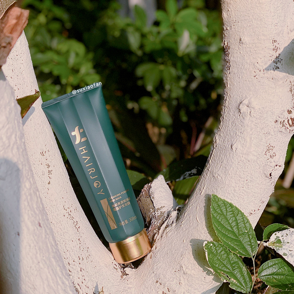 Rich hair film does not affect the supple fluffy Haizhuomei refreshing and clean puffy conditioner 268ml