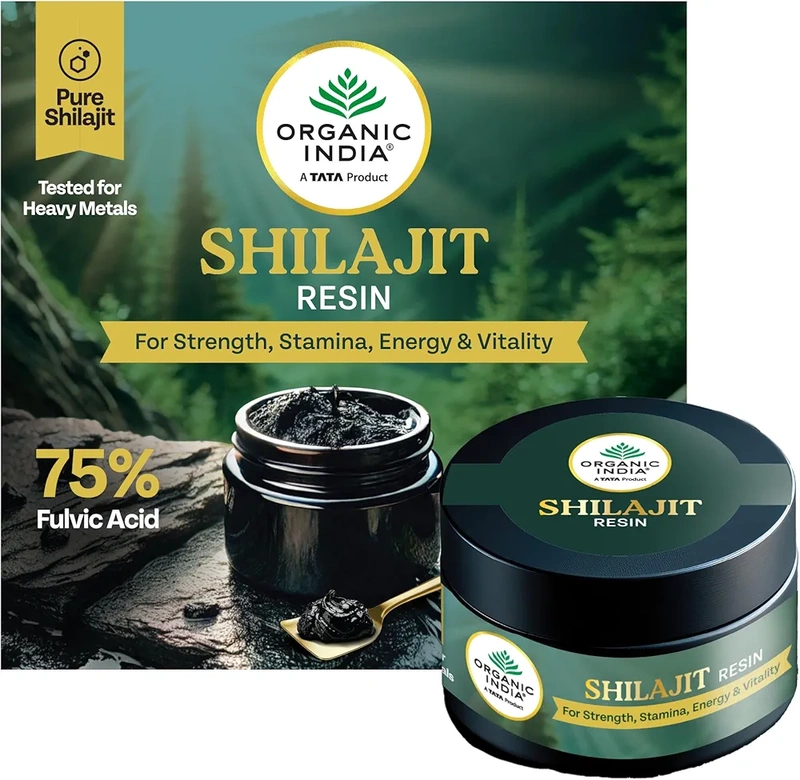 Original and Authentic Indian Organic Shilajit, Shilajit, Fulvic Acid, Regulates Testosterone Levels, 20 Grams