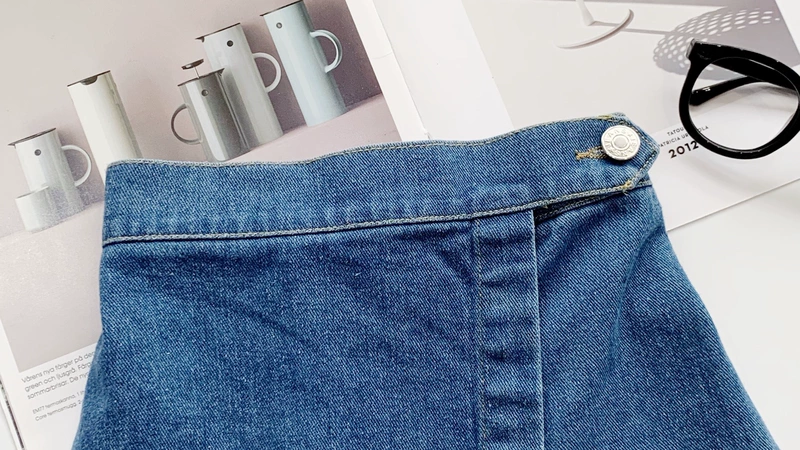 Thời trang quần short denim cô gái hàn quốc mùa hè 2020 quần váy trẻ em mới phong cách nước ngoài tất cả các kết hợp mặc bên ngoài - Quần jean