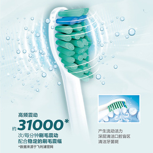 189元包邮  PHILIPS 飞利浦 HX6511 电动牙刷