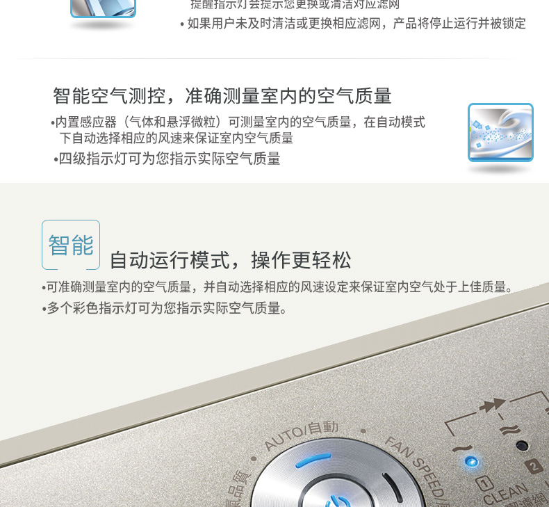 mck55tvm6 Máy lọc không khí Philips phòng khử trùng phòng ngủ câm Máy lọc không khí AC4074 cùng với formaldehyd chống khói mù máy hút không khí