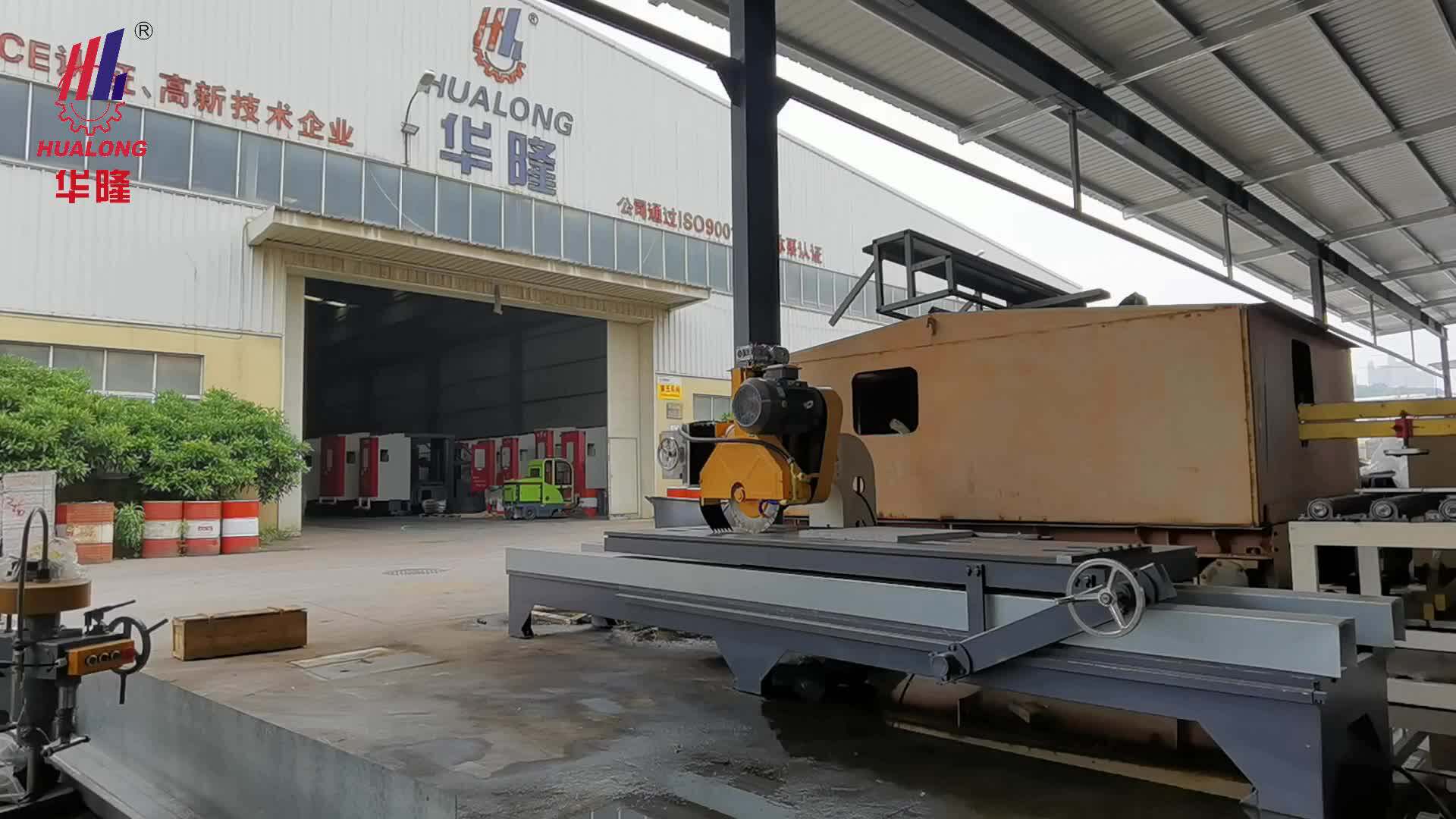 Hualong Stone Machinery Hsq2800 Manual Cutting Edge 45 Degree Machine