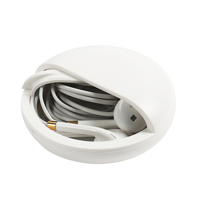 Kumk Earphone Storage Box Bag Creative Mini Portable Earphone Storage Artifact Earphone Cable Anti-Tangle Earphone Storage