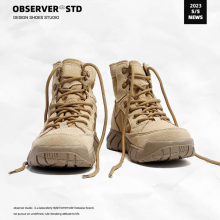 Observer High Top Martin Boots Men's and Women's Retro Mountaineering Outdoor Work Boots