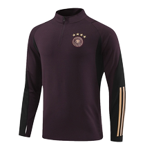 German football uniform long-sleeved training suit sports customized game team uniform with printed number customized training suit