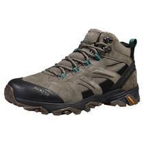 Hummer autumn and winter hiking shoes mens new high-end wear-resistant shock-absorbing hiking shoes climbing camping warm non-slip outdoor shoes