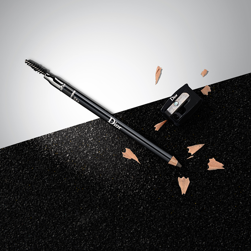 DIOR Dior Fine Powder Pencil Pencil 1.2g Dày trang điểm nude tự nhiên Nâu với cọ lông mày Pencil Sharpener - Bút chì lông mày / Bột / Stick chì kẻ mày innisfree auto eyebrow pencil