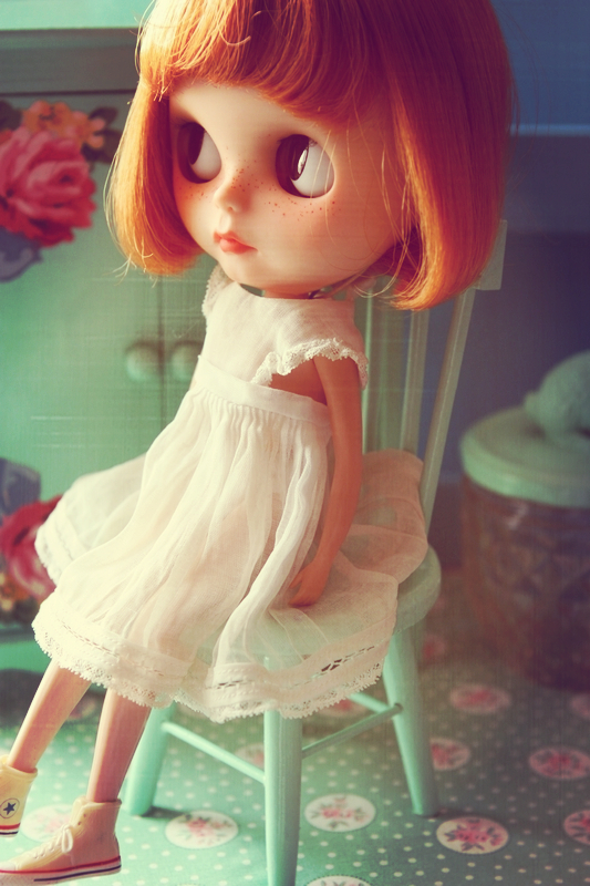 19-09 handmade antique applique blythe va with wooden small chair 75 fold 