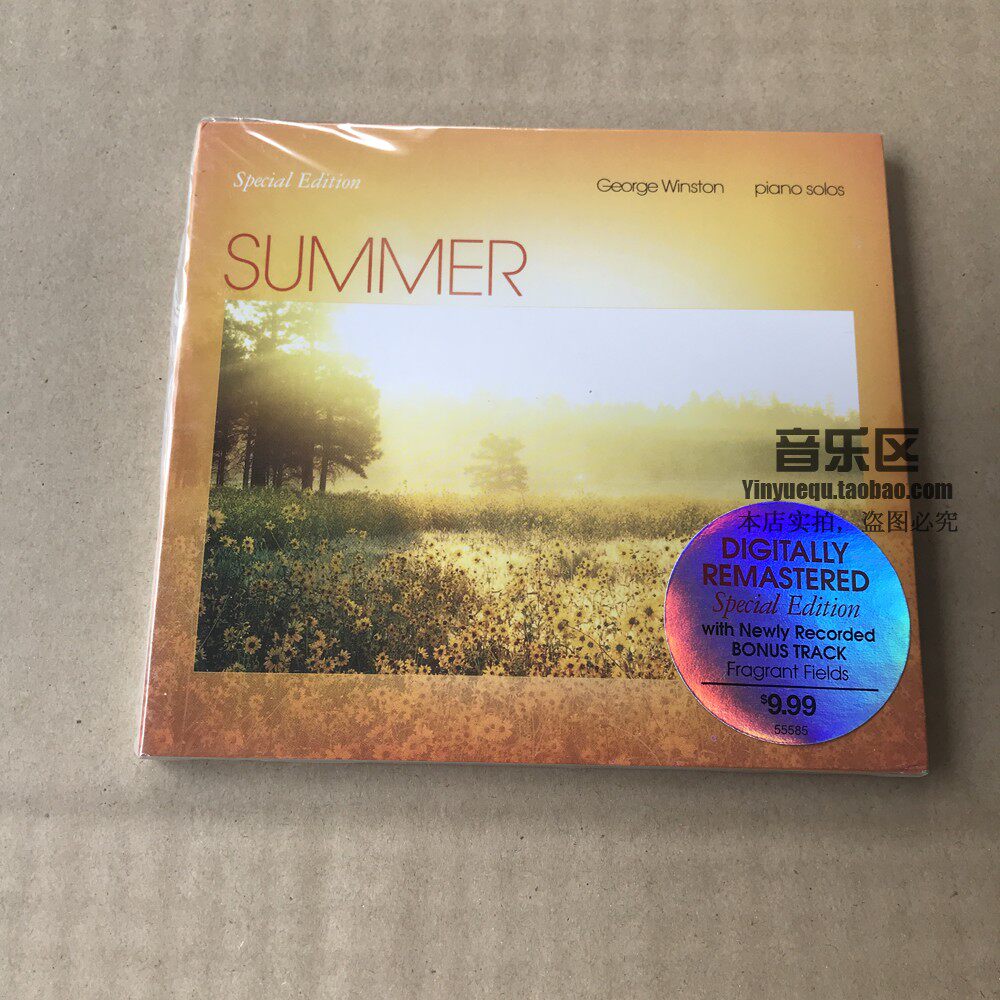 Spot George Winston Summer Special Edition 16 piano solos