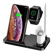 Folding 4 in 1 wireless charging for Apple mobile phone watch headset pen Huawei Android phone 10W wireless charging