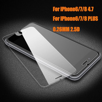 High-aluminum toughened film applies Apple 8 7 6 6S Plus 0 26mm2 5D arc edge ultra-thin high-definition steel film