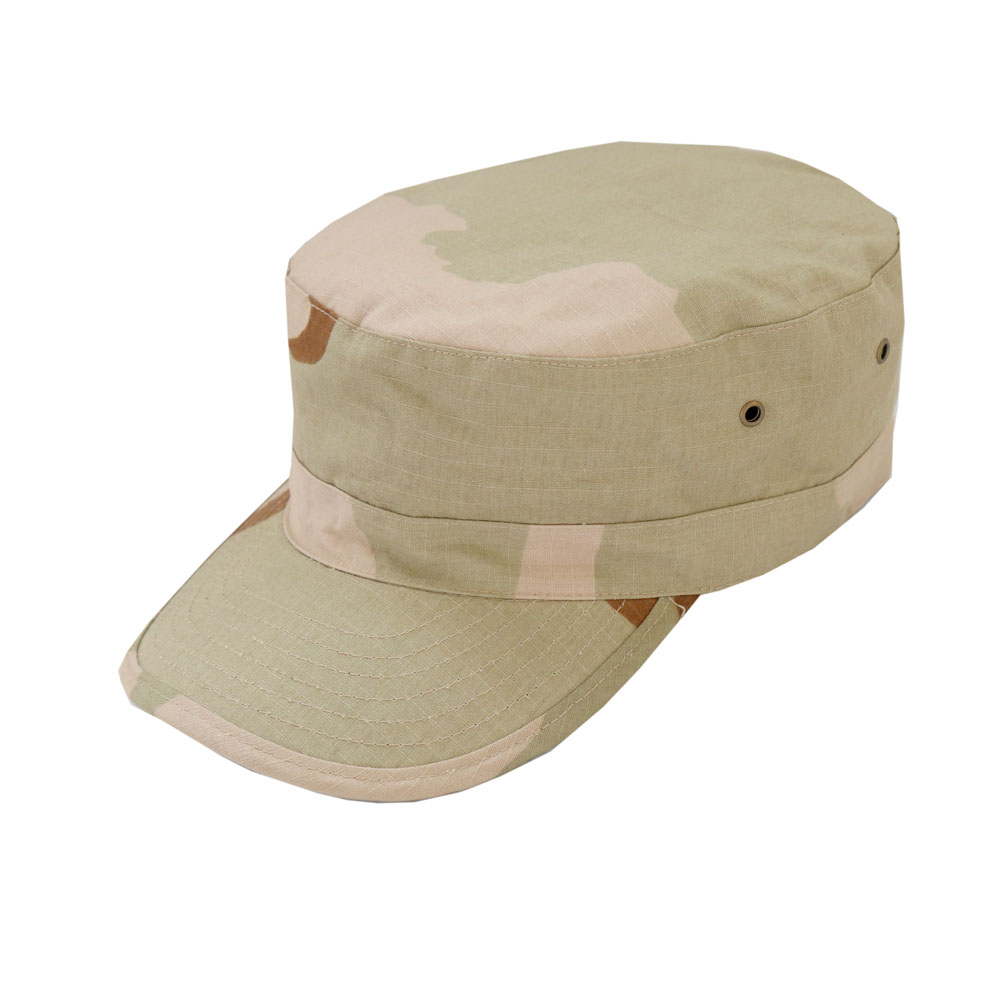 Outdoor domestic American military fan riding photography tourist visor three sand camouflage soldier cap for training cap