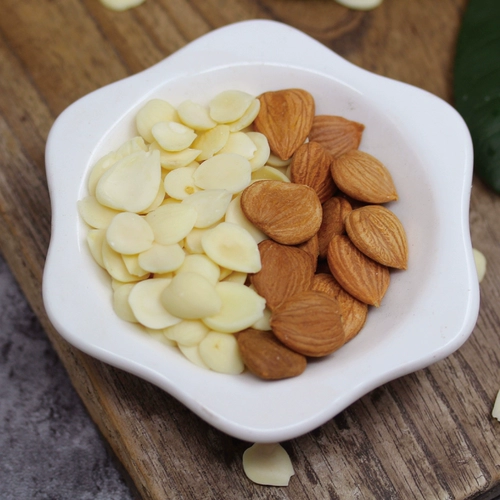 Южный абрикосовый 250 г север и южного абрикоса Гуанчжонг Абрикон Сырой сладкий миндаль Десертный десерт соевый молоко Тофу горький северный абрикосовый ядро ядра