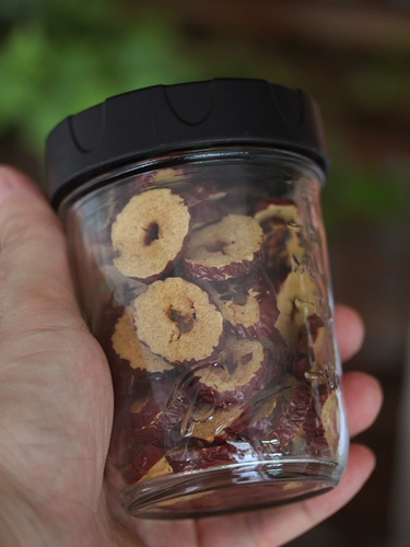 Красные свидания сухой 20 г хрустящий хрустящий Синьцзян Руоцян хрустящий мясо густо