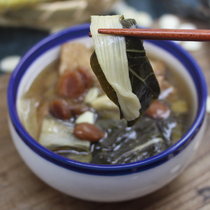 Dried cabbage Luo Han Guo soup smog day dry long-term use of voice is not afraid of lung cough Guangdong Qingrun old fire soup soup