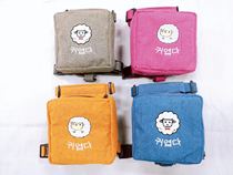 Korean version of dog backpack cat bag pet out small schoolbag small dog Kawaii Cute outside bag