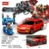 Robot biến hình tự động Hornet Robot Thomas Police Car Children Electric Universal Non-Remote Control Toy Car xe trò chơi Đồ chơi điều khiển từ xa