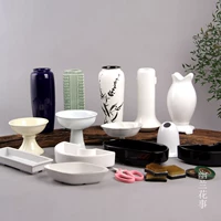 Lọ gốm Nhật Zen trong nhà cắm hoa nhỏ công cụ cắm hoa ban đầu - Vase / Bồn hoa & Kệ chậu treo trồng cây