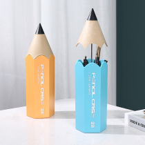 2021 new pop elementary school childrens pen holder children boy creative fashion cute girl desktop pencil containing box