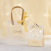 Матовый маленький шоппер, большая лента, замок